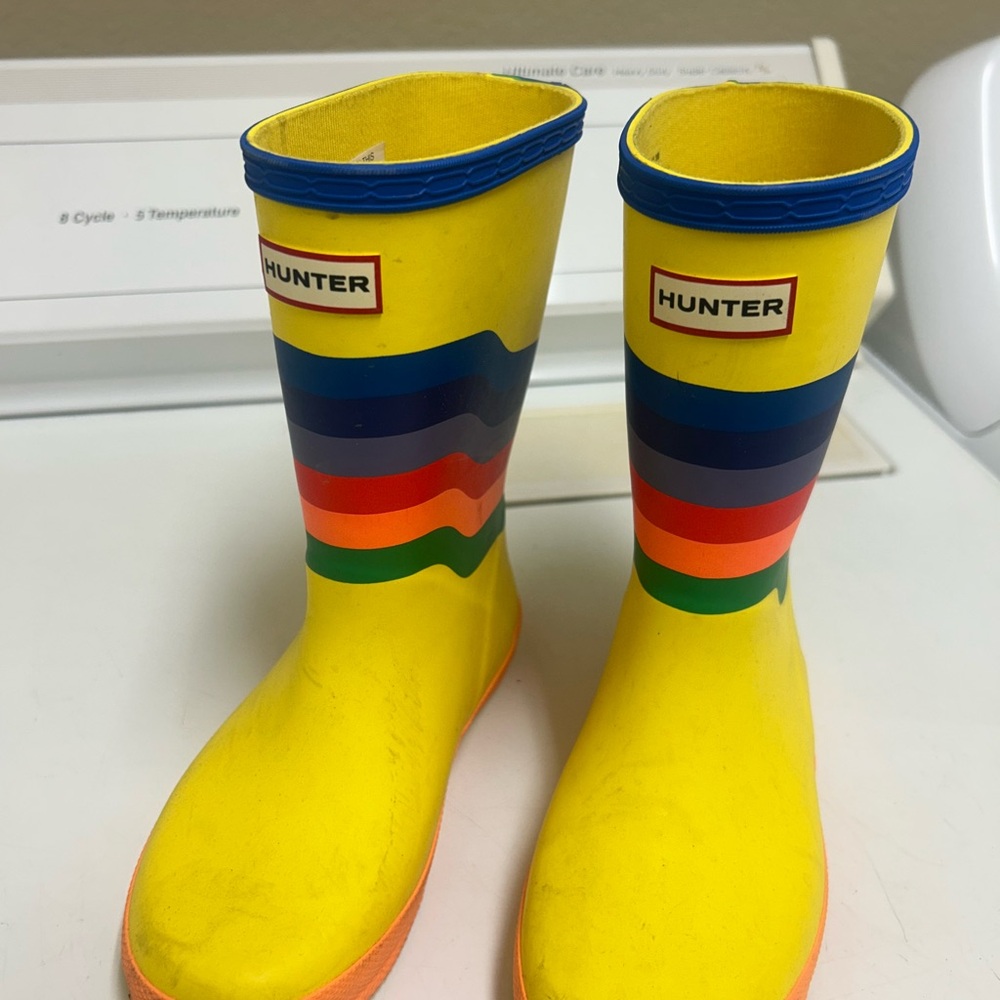 Kids hunter rain boots